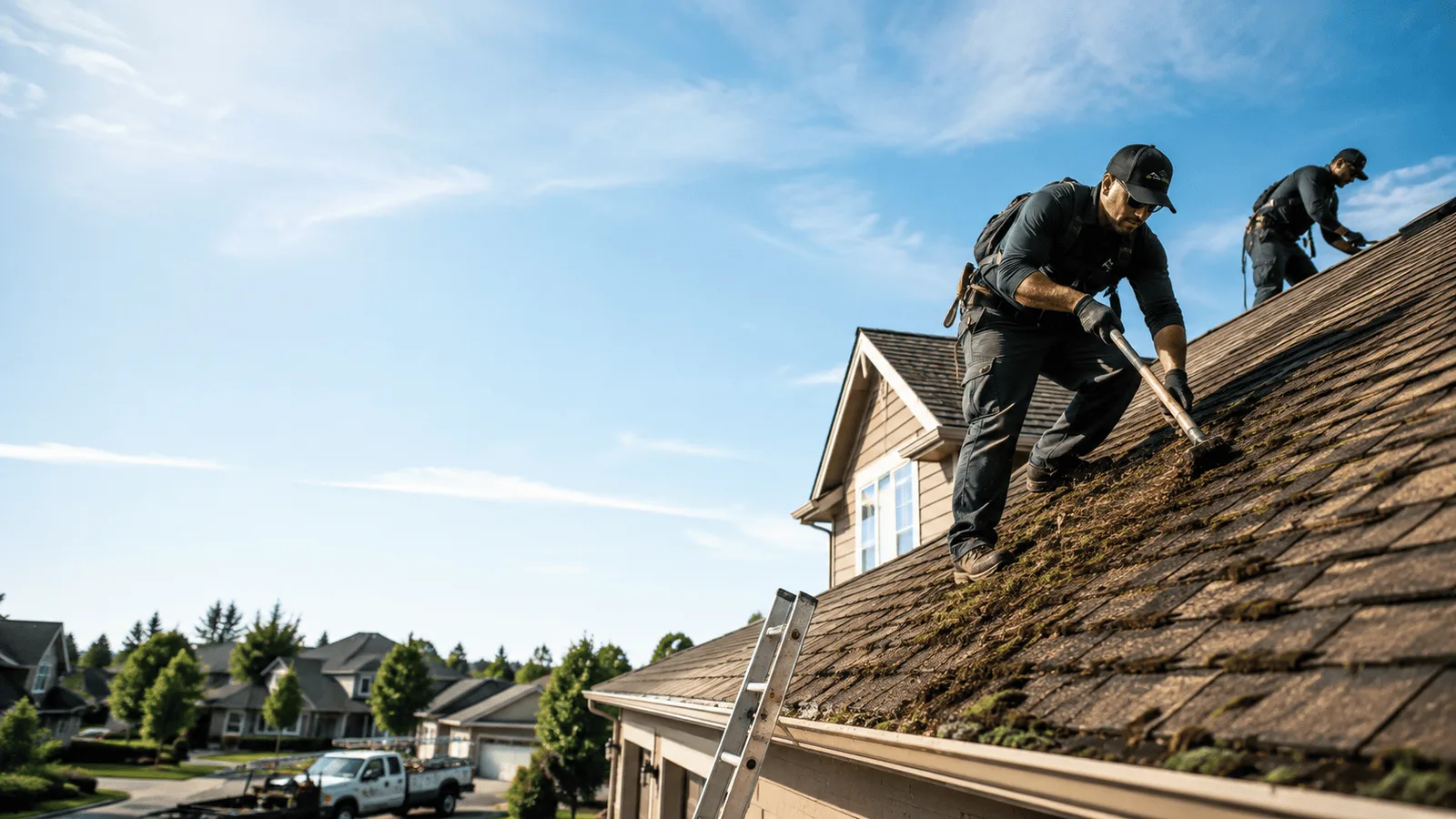 Roof Moss Removal in Tipton, MI near me